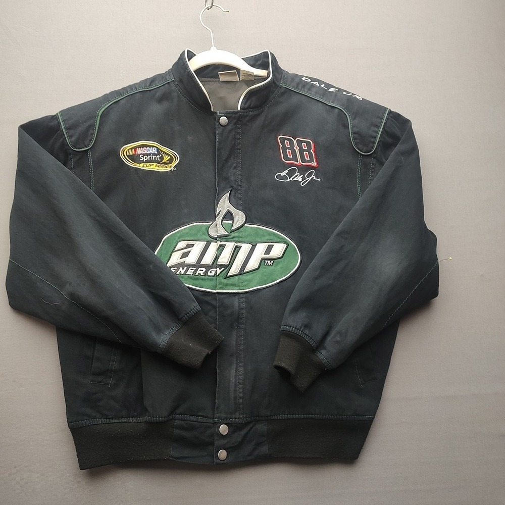 Vintage Dale Earnhardt Jr Winner's Circle Men's XL Black Jacket